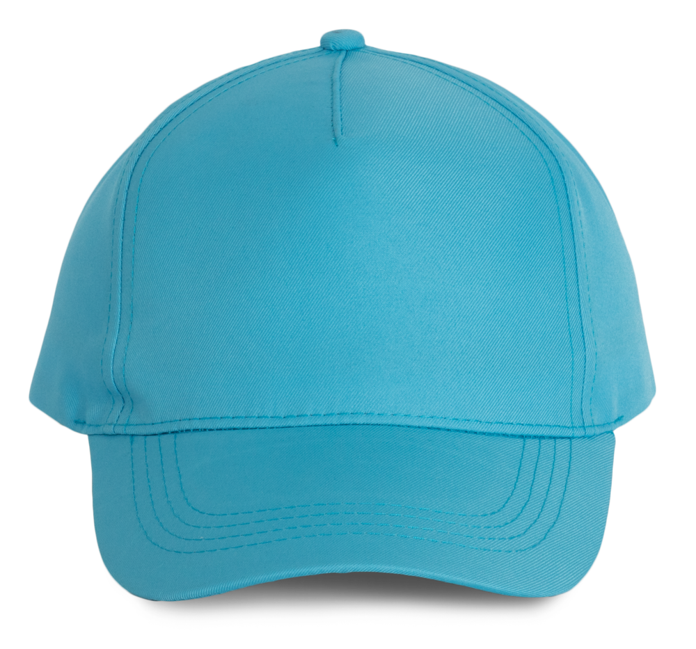 KP157 - Polyester-Sportkappe mit 5 Panels - Surf Blue