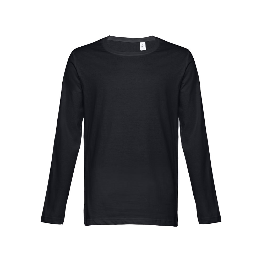 THC BUCHAREST. Herren Langarm T-Shirt - Schwarz