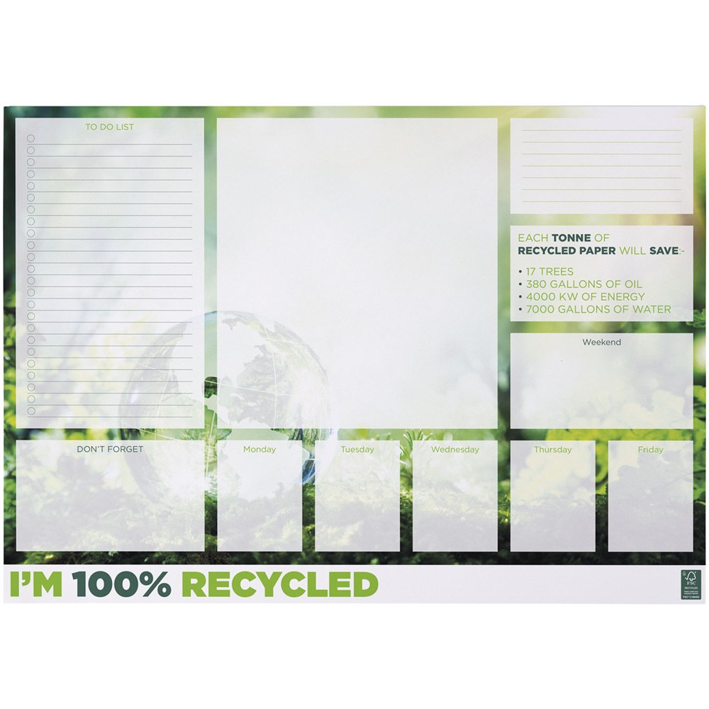 Desk-Mate® A2 recycelter Notizblock Desk-Mate® A2 recycelter Notizblock