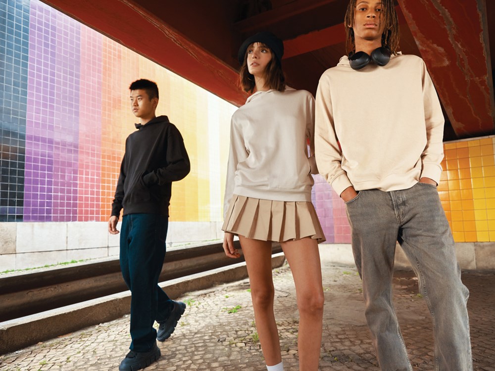 IQONIQ Yengo Hoodie mit Seitentaschen aus rec. Baumwolle IQONIQ Yengo Hoodie mit Seitentaschen aus rec. Baumwolle