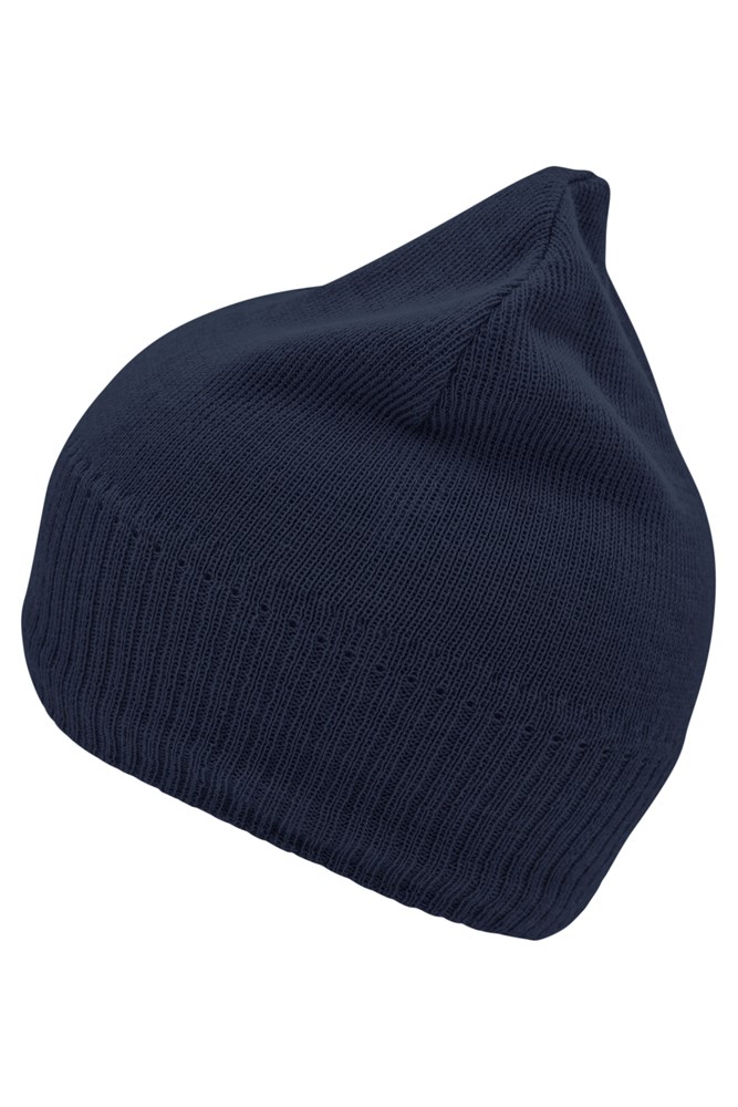 Knitted Beanie with Fleece Inset Knitted Beanie with Fleece Inset