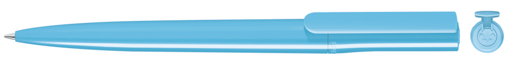 RECYCLED PET PEN switch - hellblau
