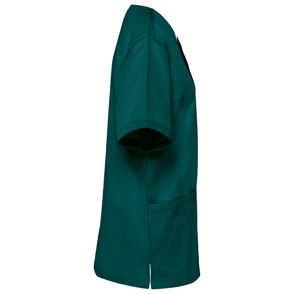 WK507C - Kurzärmlige Unisex-Tunika aus Baumwollpolyester