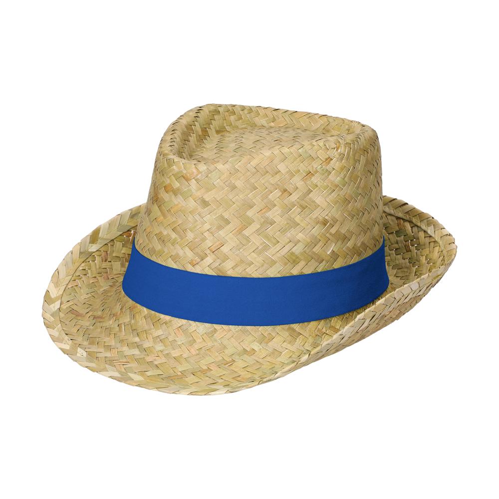 Sommerhut "Kuba" - natur/blau