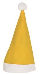 Weihnachtsmütze - Gelb (PMS 101c) / Weiß
