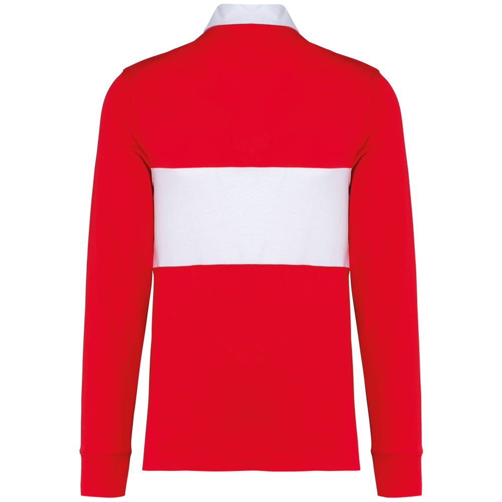 PA429 - Rugby-Polohemd mit langen Ärmeln