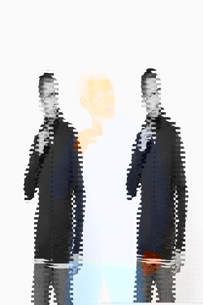 K472 - Sweatjacke mit Reißverschluss