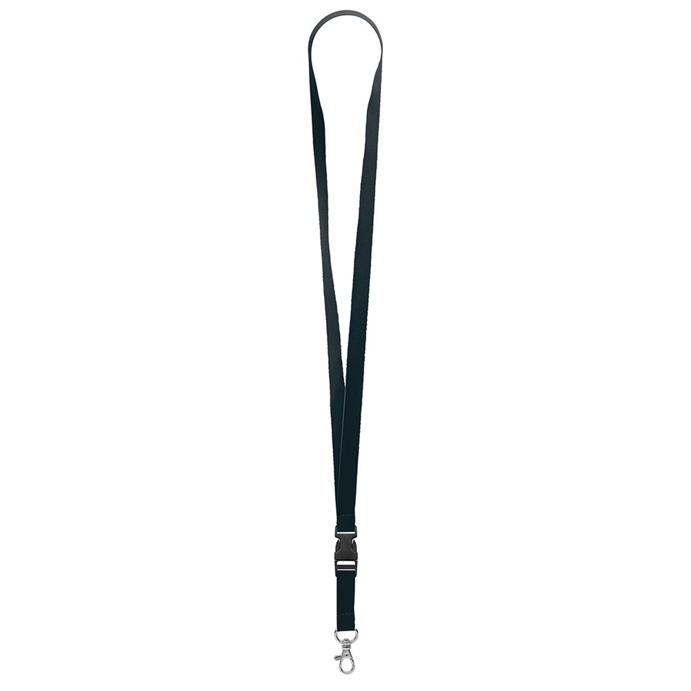 Schlüsselband/Lanyard "Standard", Bandbreite 15 mm - Schwarz