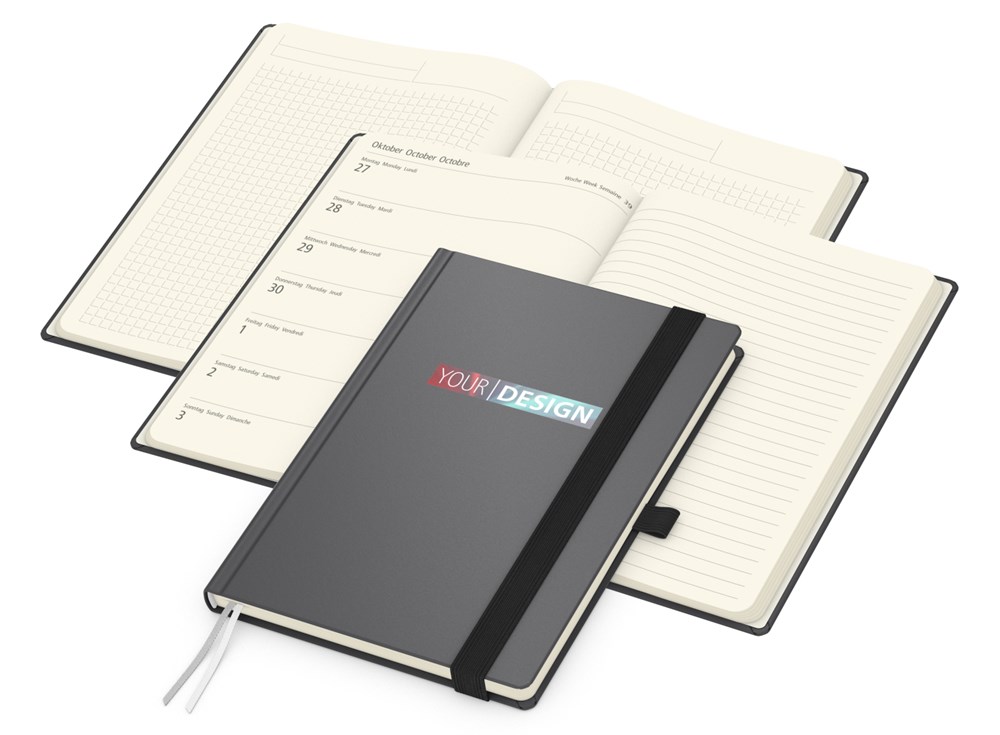 Wochenplaner Vision-Hybrid Creme Bestseller inkl. Siebdruck-Digital Wochenplaner Vision-Hybrid Creme Bestseller inkl. Siebdruck-Digital