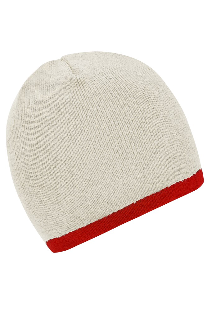 Beanie with Contrasting Border Beanie with Contrasting Border