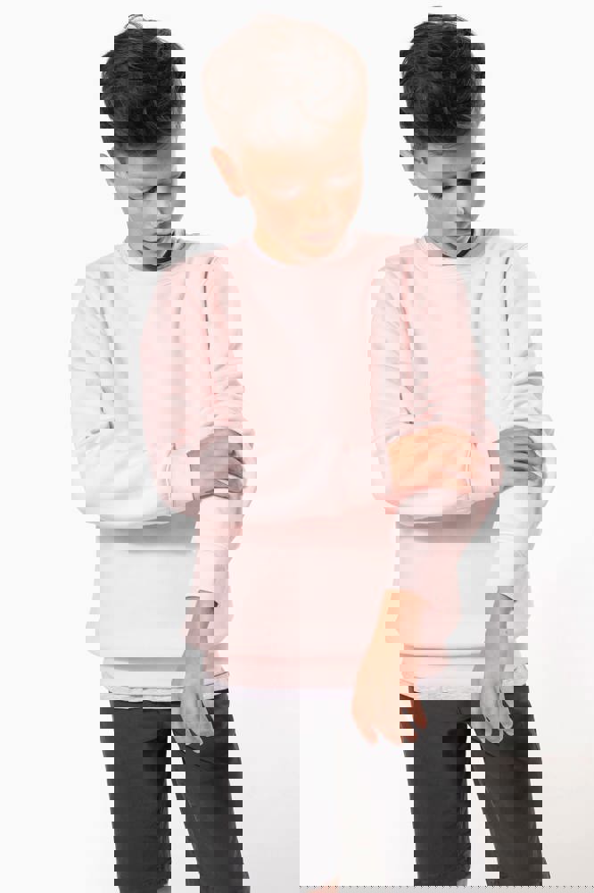 K4026C - Umweltfreundliches Sweatshirt mit Rundhalsausschnitt für Kinder