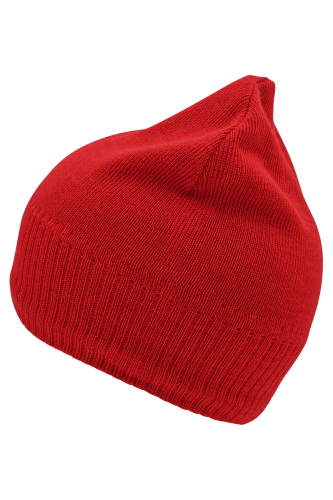 Knitted Beanie with Fleece Inset Knitted Beanie with Fleece Inset