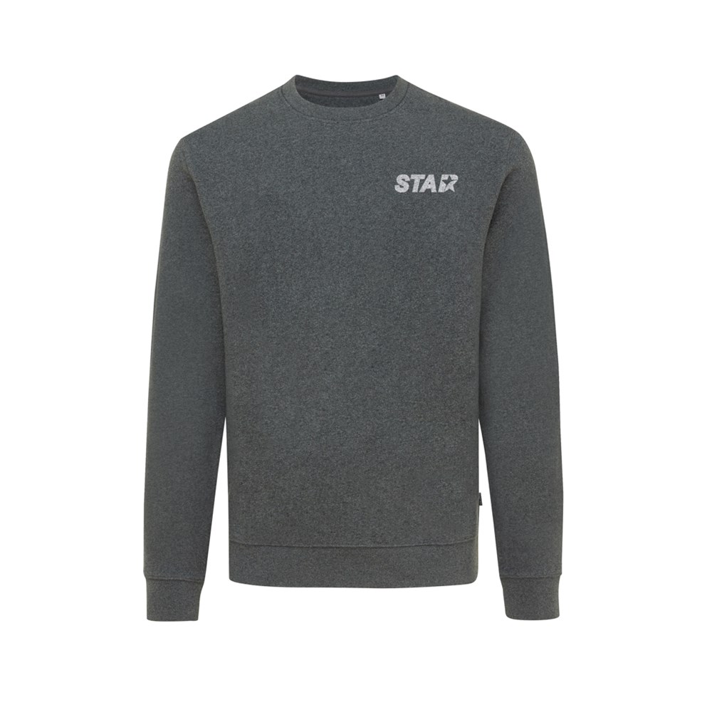 IQONIQ Denali ungefärbt. Rundhals-Sweater aus recycelter BW IQONIQ Denali ungefärbt. Rundhals-Sweater aus recycelter BW