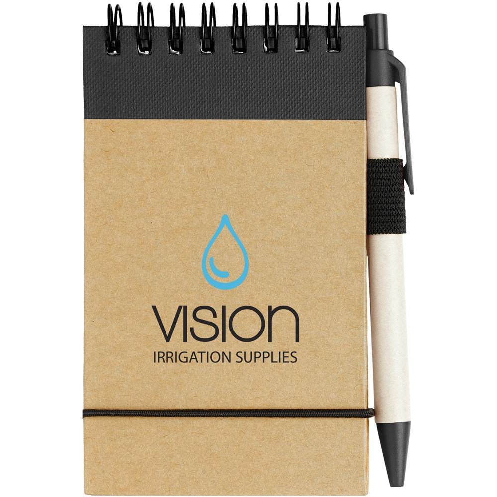 Zuse A7 Recycling Notizblock mit Stift Zuse A7 Recycling Notizblock mit Stift