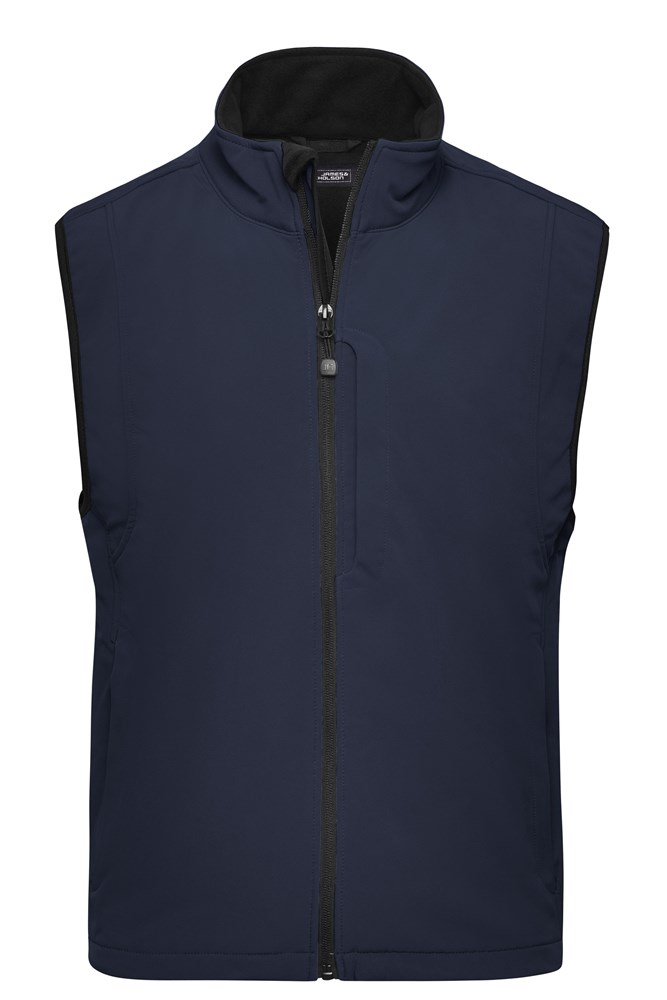 Men's Softshell Vest - Navy (ca. Pantone 296C)