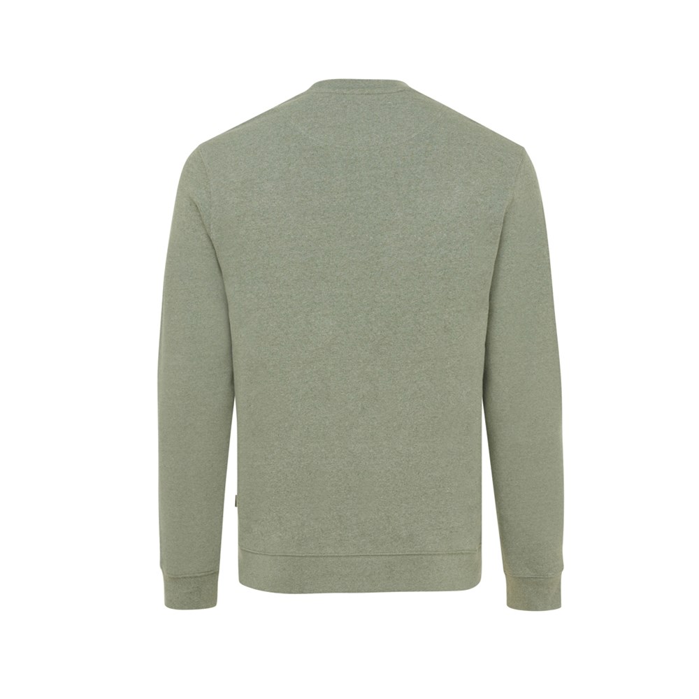 IQONIQ Denali ungefärbt. Rundhals-Sweater aus recycelter BW IQONIQ Denali ungefärbt. Rundhals-Sweater aus recycelter BW