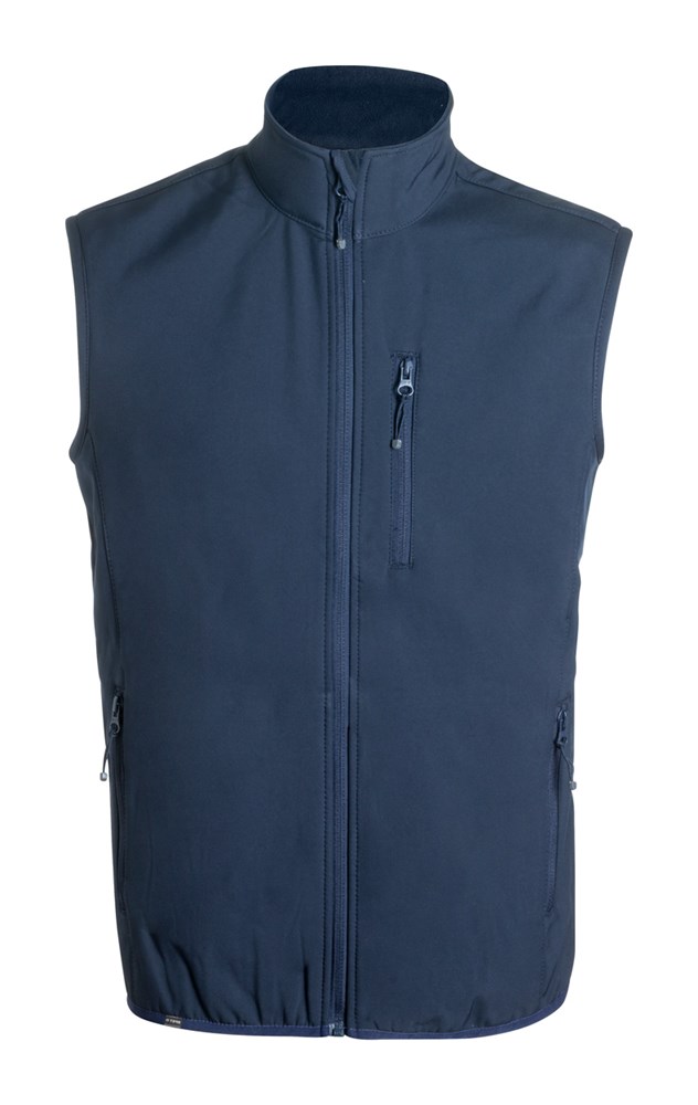 Shelles - RPET-Softshellweste - Dunkelblau