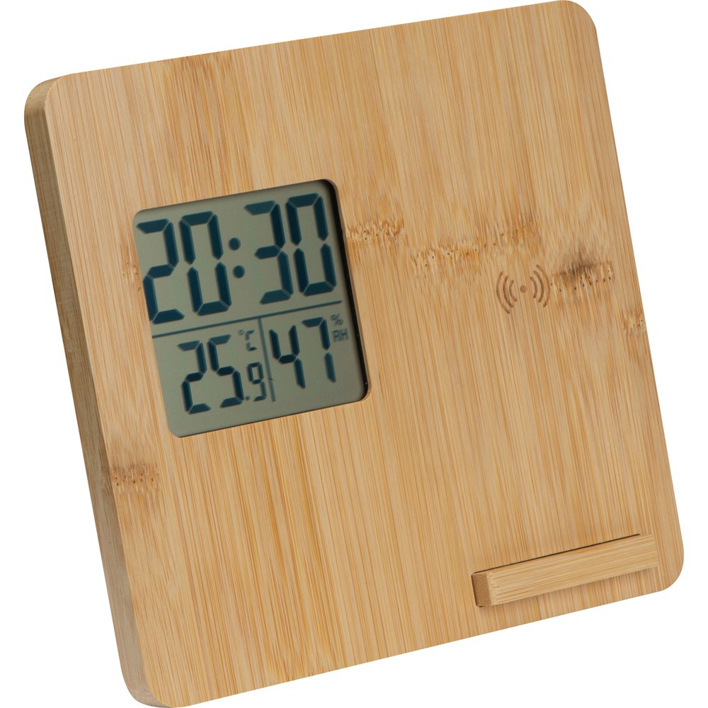 Wetterstation aus Bambus Wetterstation aus Bambus