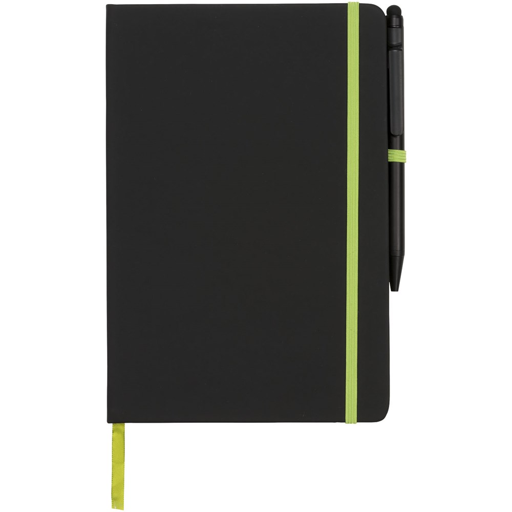 Noir Edge A5 Notizbuch mit farbigem Rand Noir Edge A5 Notizbuch mit farbigem Rand