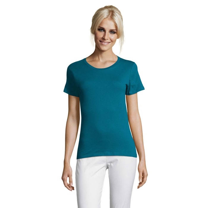 REGENT WOMEN - REGENT DAMENT-SHIRT 150g - Entenblau
