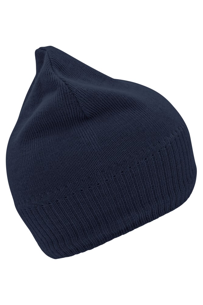 Knitted Beanie with Fleece Inset Knitted Beanie with Fleece Inset