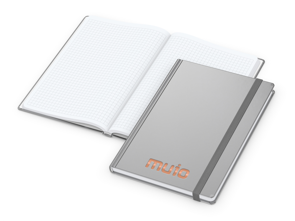 Notizbuch Easy-Book Comfort Bestseller inkl. Prägung - silber