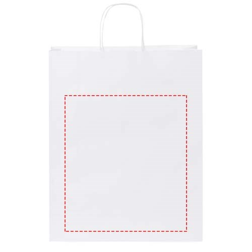 Kraftpapiertasche 80-90 g/m² mit gedrehten Griffen – groß Kraftpapiertasche 80-90 g/m² mit gedrehten Griffen – groß
