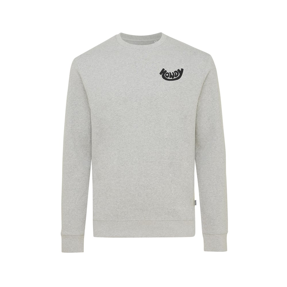 IQONIQ Denali ungefärbt. Rundhals-Sweater aus recycelter BW IQONIQ Denali ungefärbt. Rundhals-Sweater aus recycelter BW