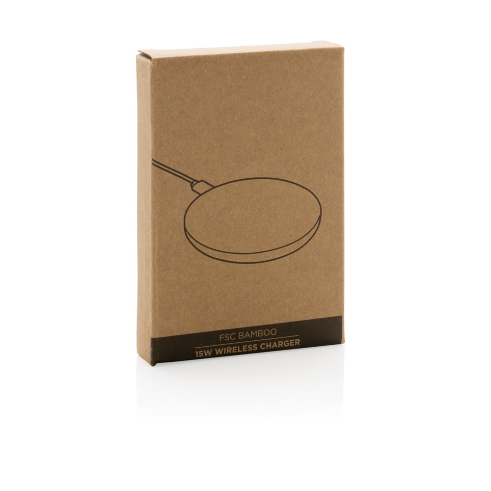 15W Bambus Wireless Charger 15W Bambus Wireless Charger