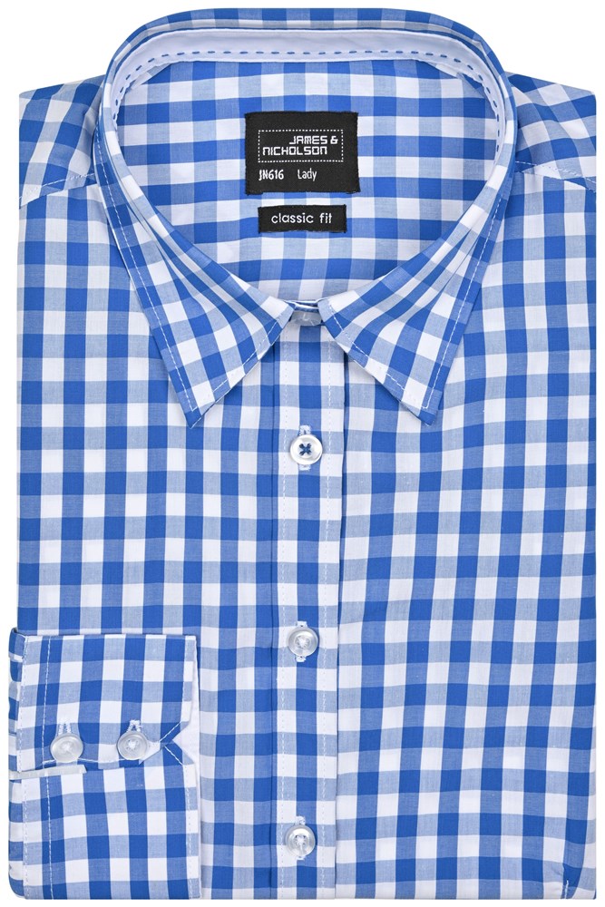 Ladies' Checked Blouse Ladies' Checked Blouse