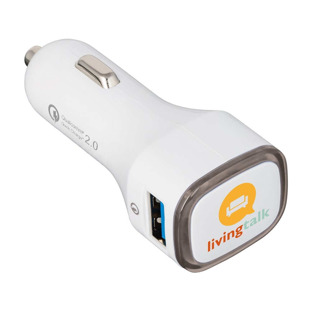 USB-Autoladeadapter Quick Charge 2.0® COLLECTION 500 - Schwarz