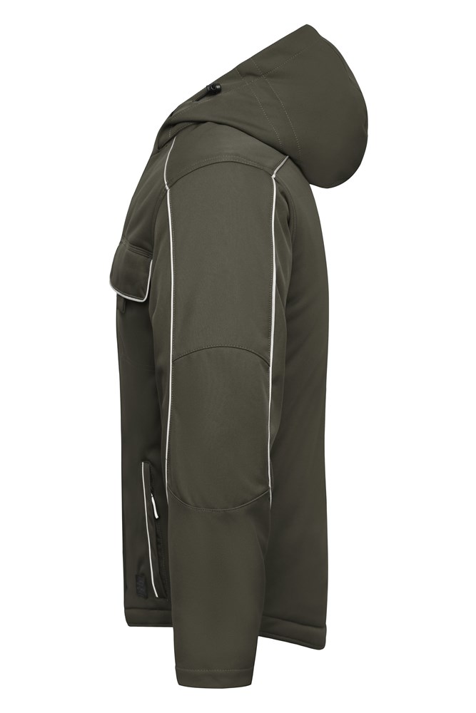 Workwear Softshell Padded Jacket - SOLID - Workwear Softshell Padded Jacket - SOLID -
