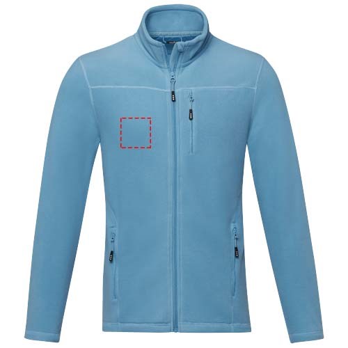 Amber GRS recycelte Fleecejacke für Herren Amber GRS recycelte Fleecejacke für Herren