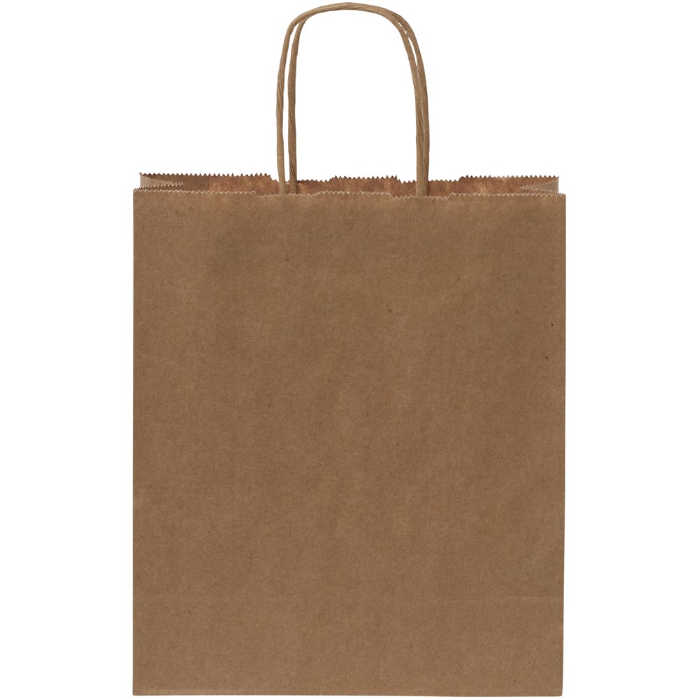 Kraftpapiertasche 80 g/m² mit gedrehten Griffen – klein Kraftpapiertasche 80 g/m² mit gedrehten Griffen – klein