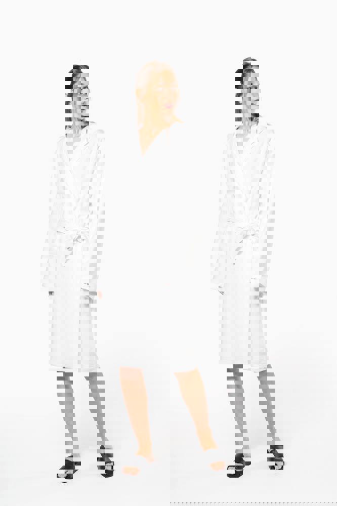 K140CXX - Bademantel mit Kapuze Bio