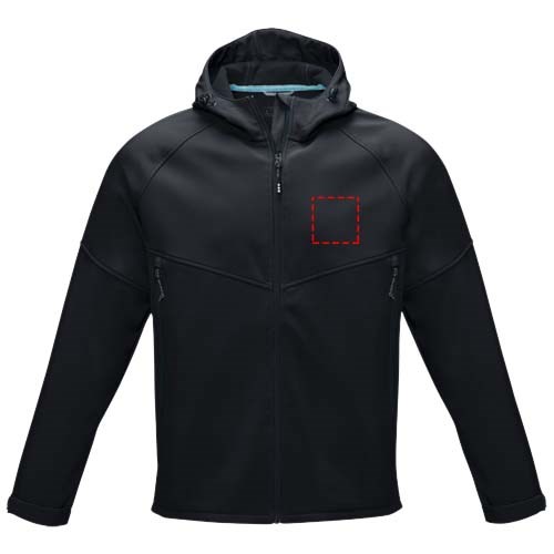 Coltan Softshelljacke aus recyceltem Material für Herren Coltan Softshelljacke aus recyceltem Material für Herren