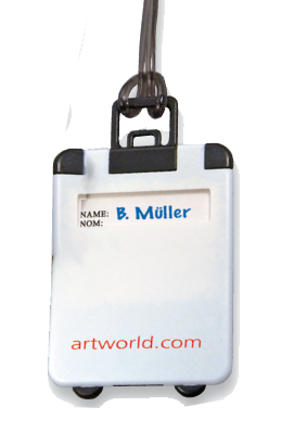 Kofferanhänger  IBIZA - Art. 54693 - weiß