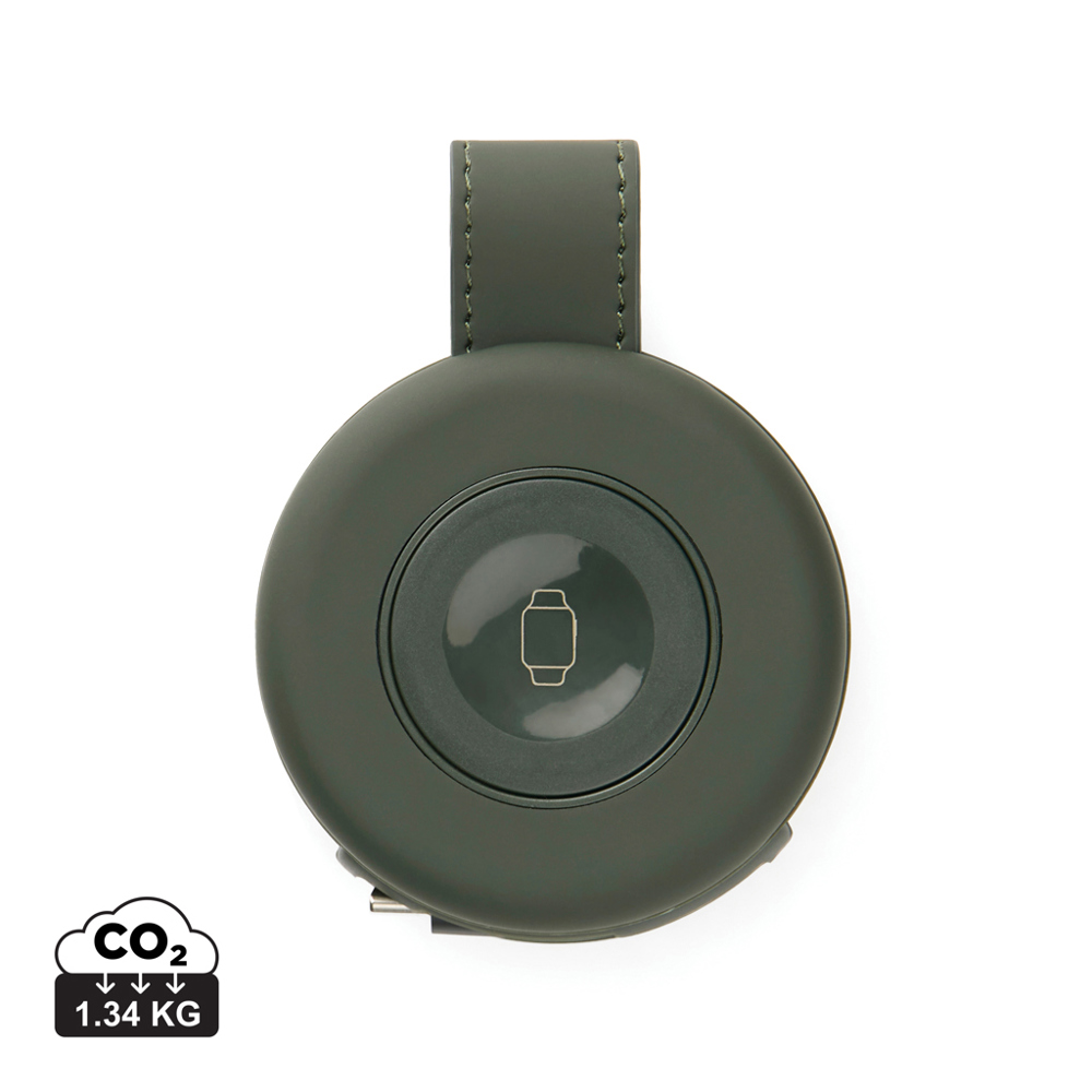 VINGA Baltimore 2-in-1 kabelloser 15W RCS Travel Charger