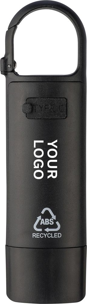 Recycelte ABS Mini-Taschenlampe Zai