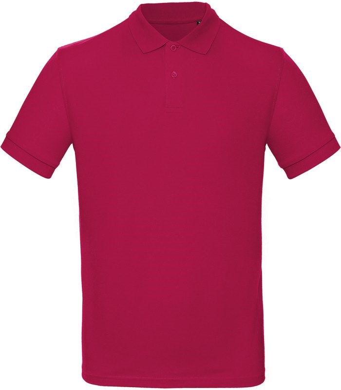 B&C Men's organic polo shirt - Sorbet