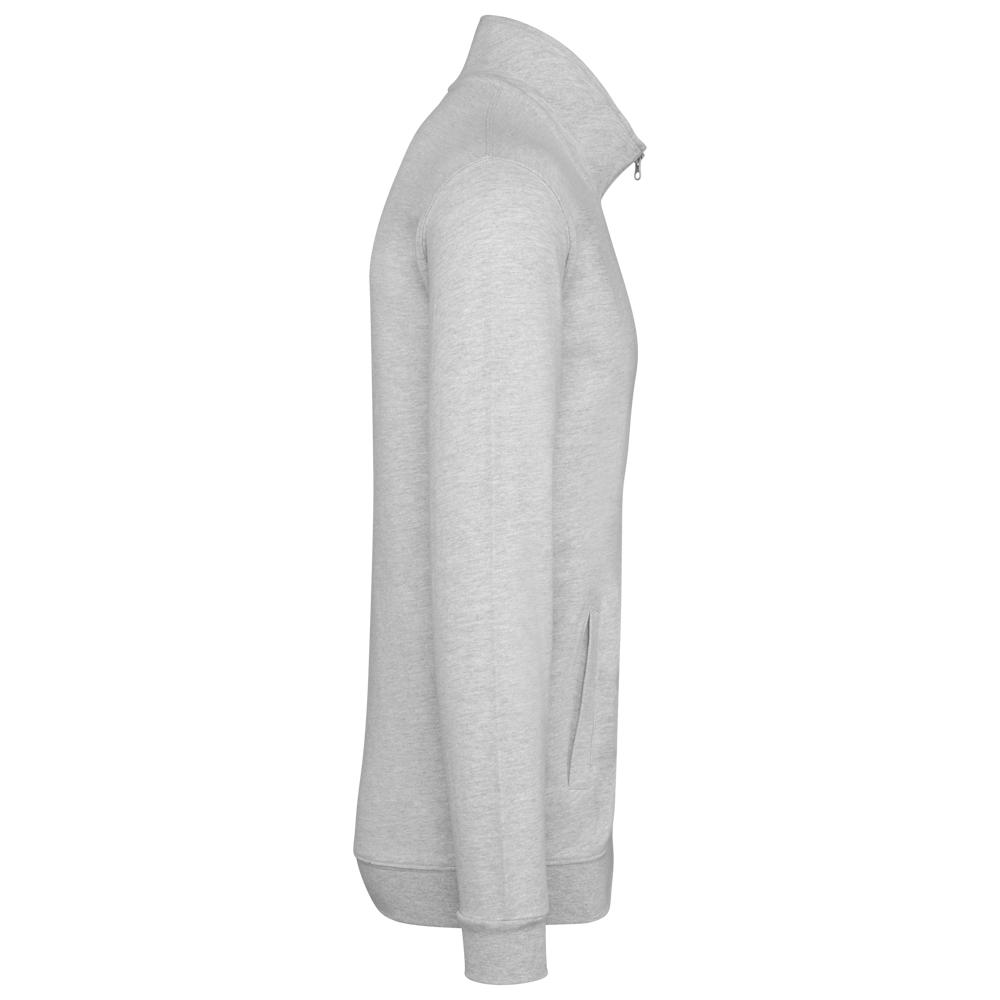 K472 - Sweatjacke mit Reißverschluss