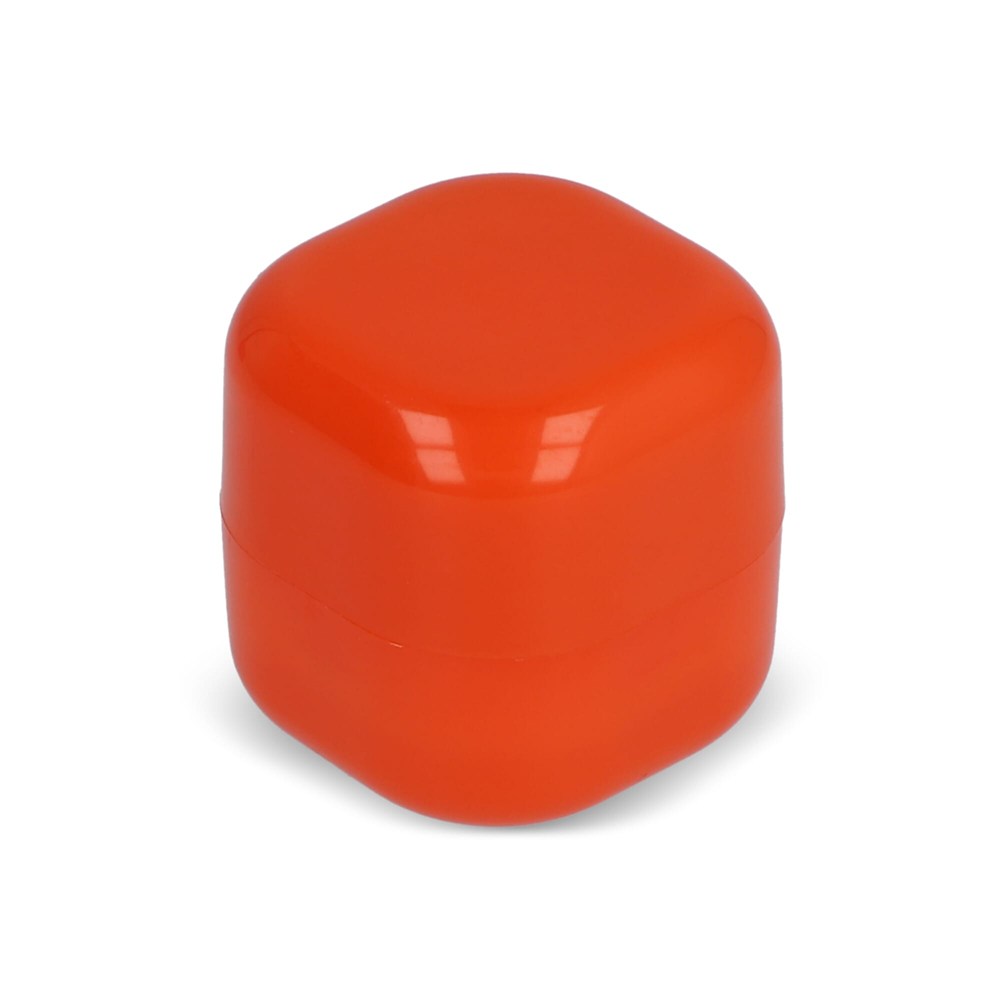Kubischer Lippenpflegestift aus recyceltem ABS Kubischer Lippenpflegestift aus recyceltem ABS