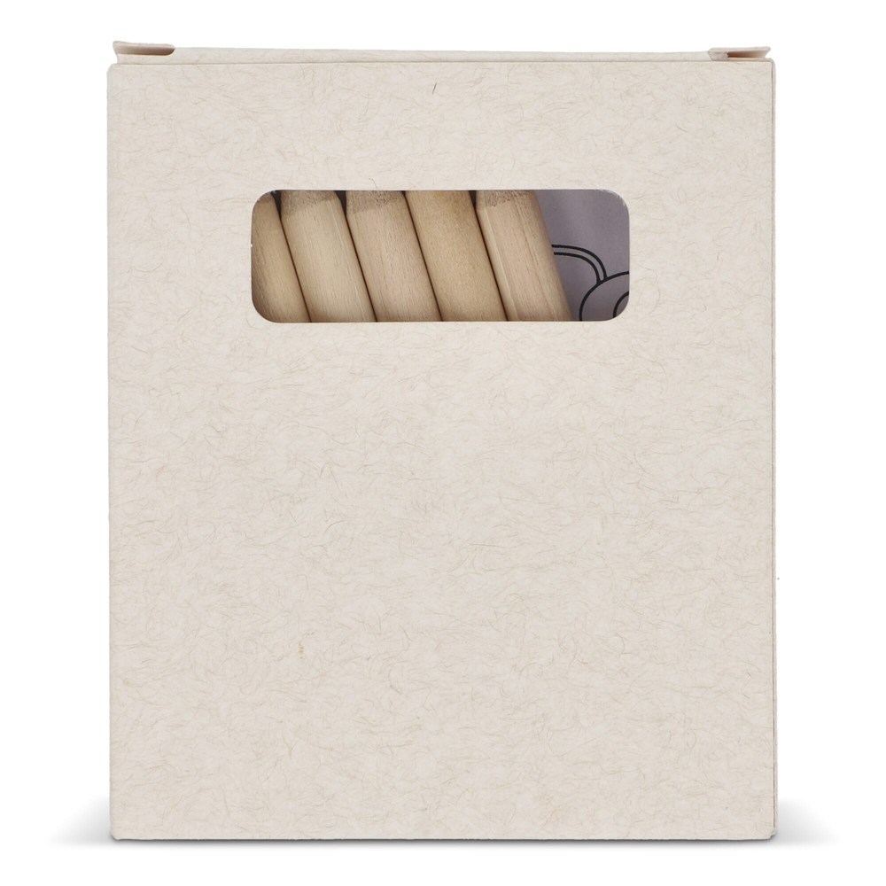 8-teiliges Malset in einer Schachtel aus recyceltem Milchkarton 8-teiliges Malset in einer Schachtel aus recyceltem Milchkarton