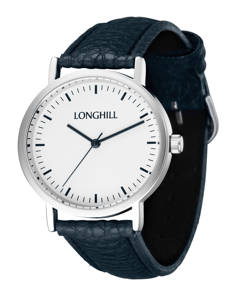 Metalluhr LUCA - dunkelblau