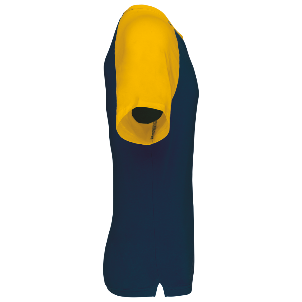 K330 - Baseball-Shirt, zweifarbig