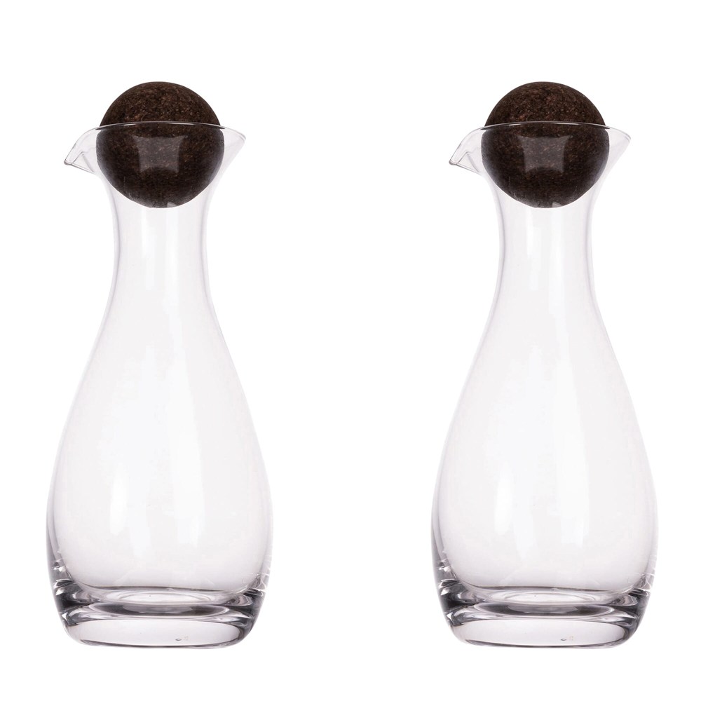 Sagaform Nature Öl-/Essigkaraffen mit Korkstopfen 2-tlg. 300ml Sagaform Nature Öl-/Essigkaraffen mit Korkstopfen 2-tlg. 300ml