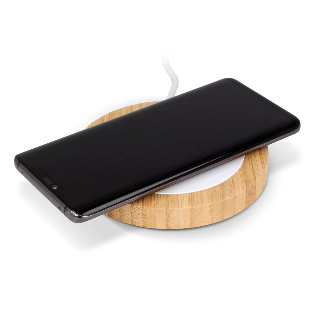 Drahtloses Ladegerät Bambus &amp; RABS 15W