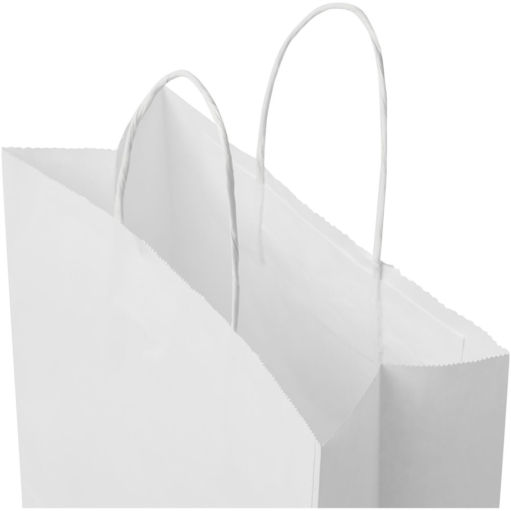 Kraftpapiertasche 80 g/m² mit gedrehten Griffen – mittel Kraftpapiertasche 80 g/m² mit gedrehten Griffen – mittel