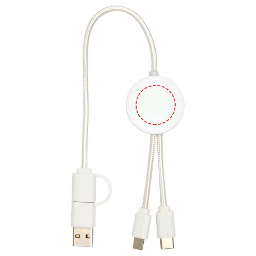 Citala 30 cm 5-in-1 Kabel aus recyceltem Kunststoff für Datenübertragung und 27W Schnellladung