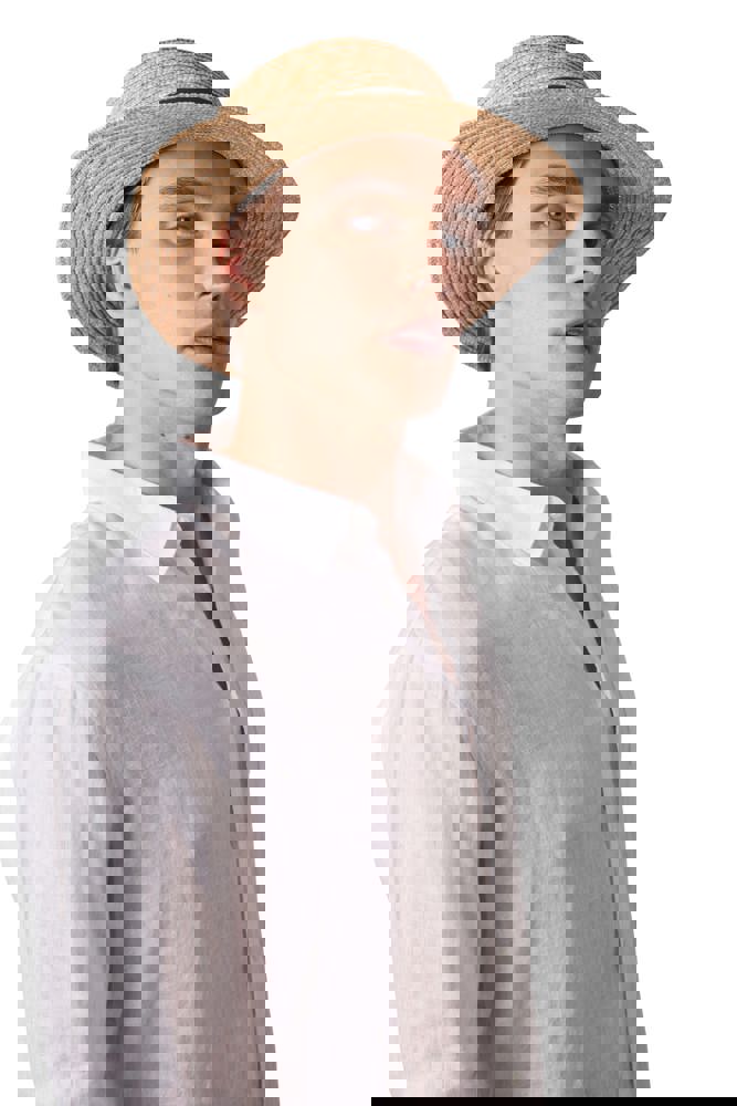 KP069 - Strohhut Canotierhut